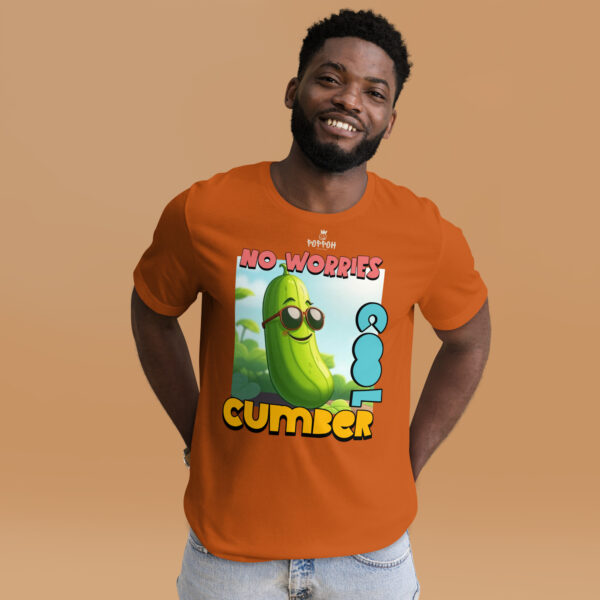 Funny Shirts for Men. "Coolcumber" Unisex t-shirt - Image 7