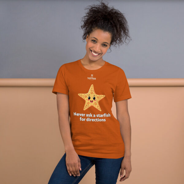Funny shirts for women. "Star Fish" Unisex t-shirt - Image 7