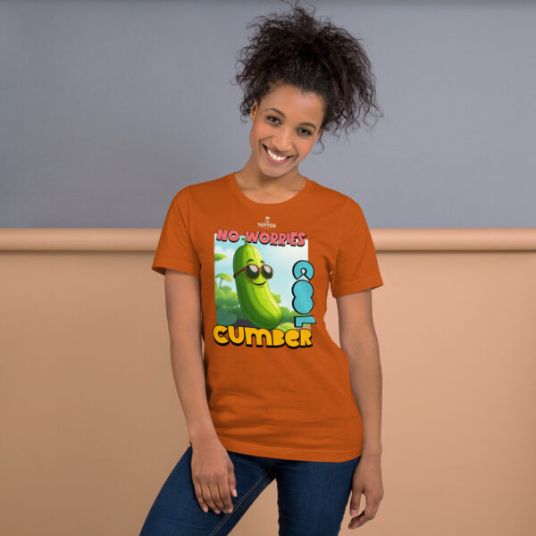 Funny Shirts for Women. "Coolcumber" Unisex t-shirt - Image 7