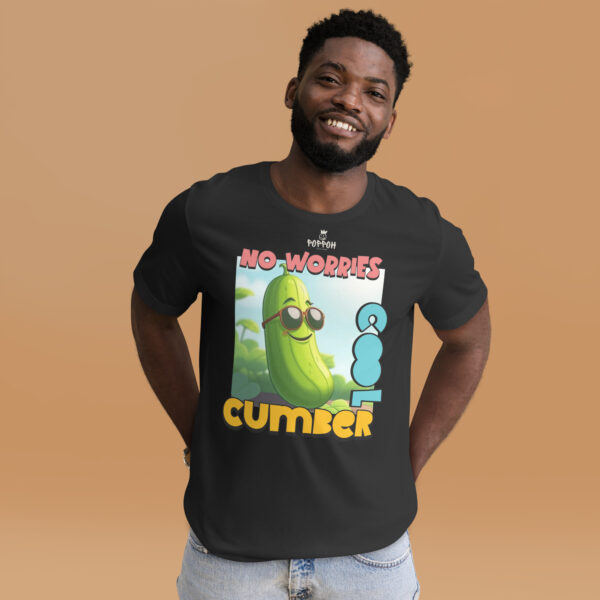 Funny Shirts for Men. "Coolcumber" Unisex t-shirt - Image 3