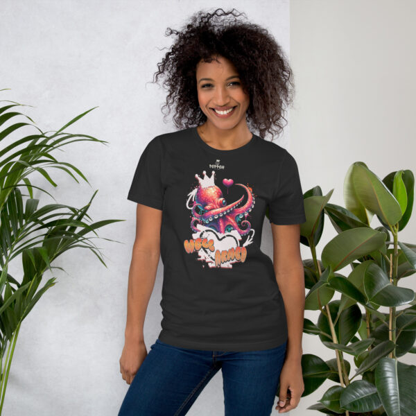Funny shirts for women. "Well Armed" Unisex t-shirt - Image 3