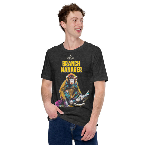 Funny shirts for men. "Branch Manager" Funny Shirts for People Who Get It! - Image 4