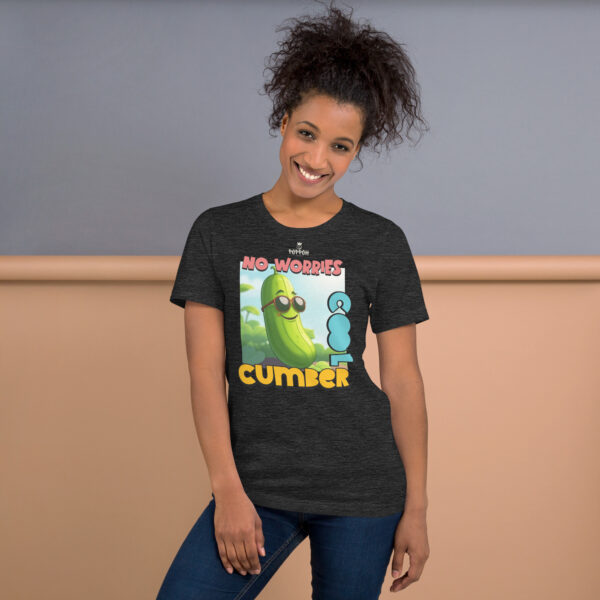 Funny Shirts for Women. "Coolcumber" Unisex t-shirt - Image 5