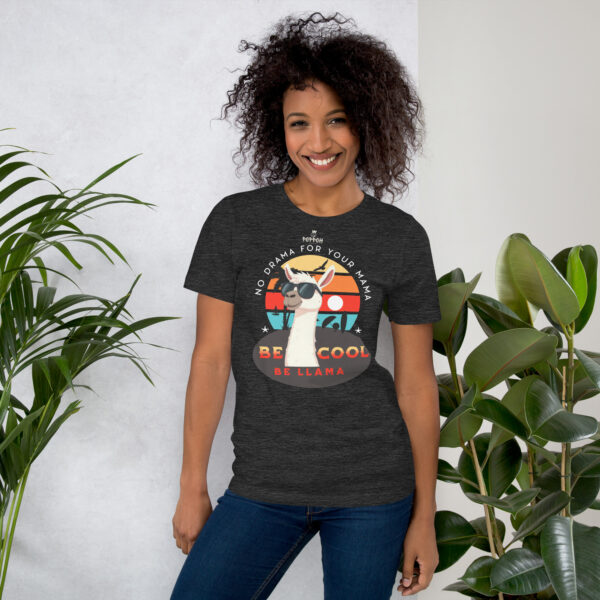 Happy Mothers Day. Funny Shirts for Women. "No Drama Llama" Unisex t-shirt - Image 5