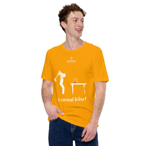 Funny shirts for men. "Cereal Killer" Unisex t-shirt - Image 11