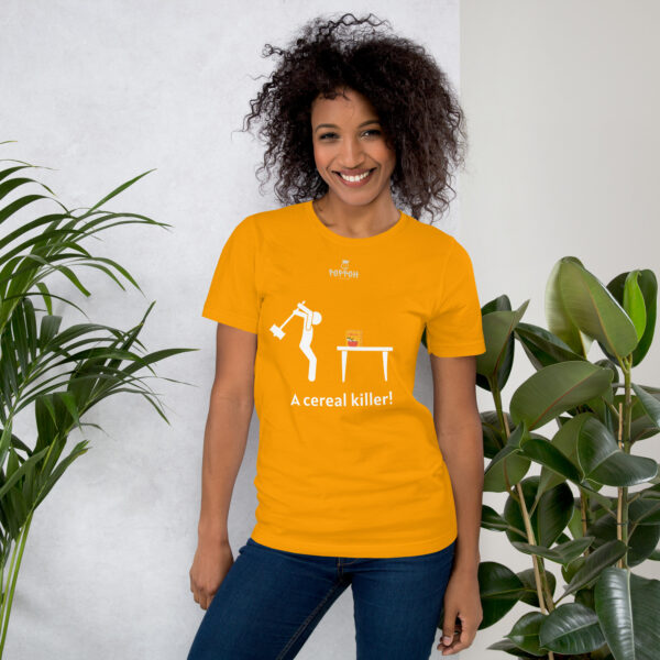 funny shirts for women. "Cereal Killer" Unisex t-shirt - Image 11