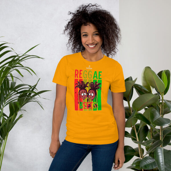Funny shirts for women. "Reggae Beets" Unisex t-shirt - Image 11