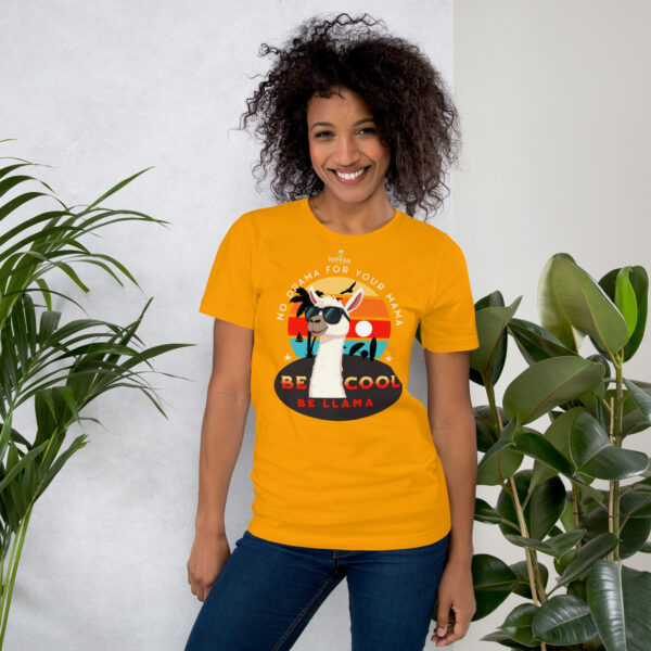 Happy Mothers Day. Funny Shirts for Women. "No Drama Llama" Unisex t-shirt - Image 11