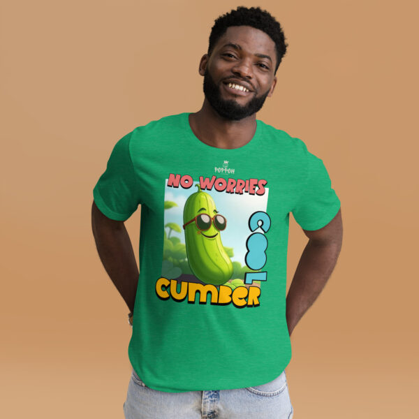 Funny Shirts for Men. "Coolcumber" Unisex t-shirt - Image 8