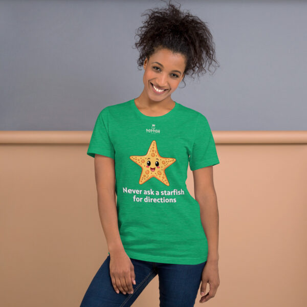 Funny shirts for women. "Star Fish" Unisex t-shirt - Image 8