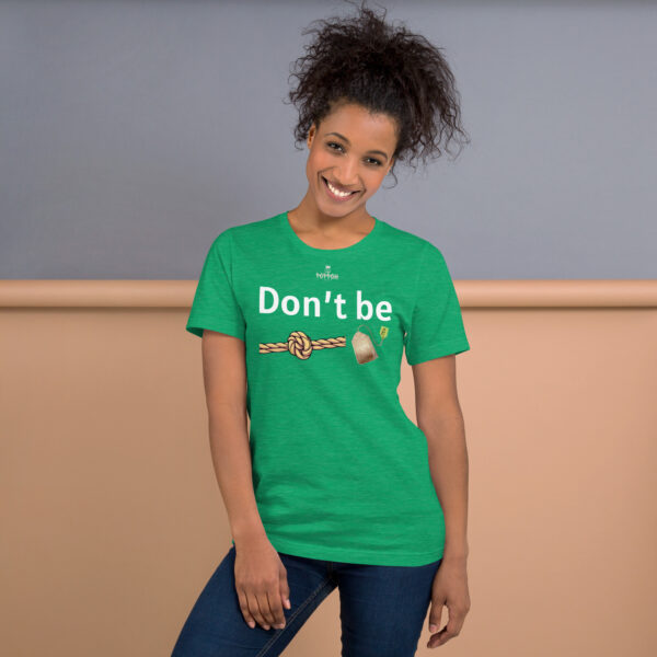 Funny shirts for women. "Knotty" Unisex t-shirt - Image 8