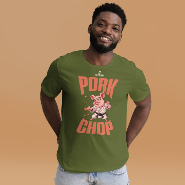 Funny Shirts for Men. "Pork Chop" Unisex t-shirt - Image 6
