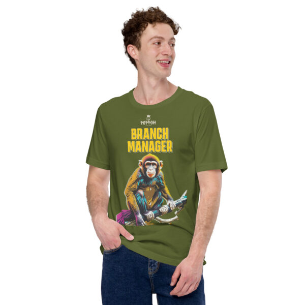 Funny shirts for men. "Branch Manager" Funny Shirts for People Who Get It! - Image 6