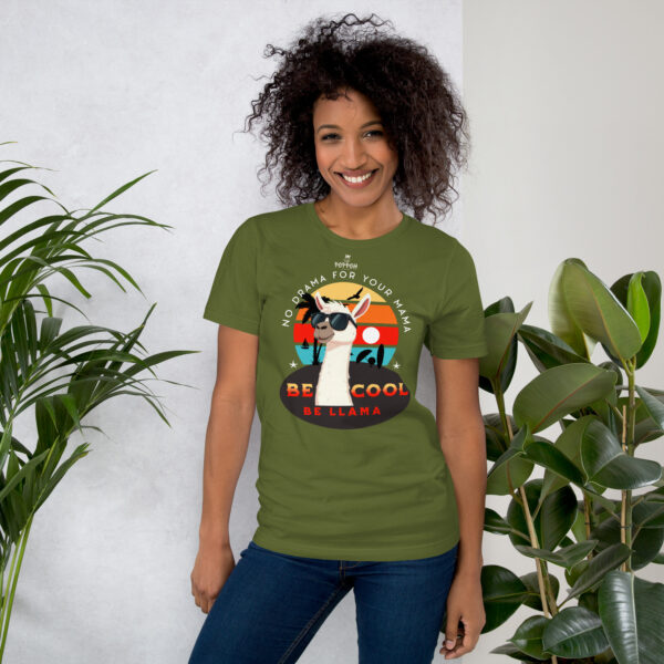 Happy Mothers Day. Funny Shirts for Women. "No Drama Llama" Unisex t-shirt - Image 6
