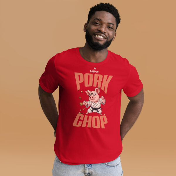 Funny Shirts for Men. "Pork Chop" Unisex t-shirt - Image 4