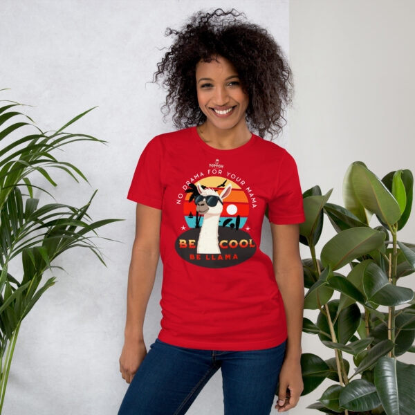Happy Mothers Day. Funny Shirts for Women. "No Drama Llama" Unisex t-shirt - Image 4