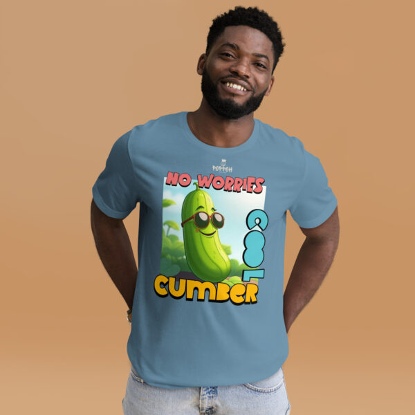 Funny Shirts for Men. "Coolcumber" Unisex t-shirt - Image 9