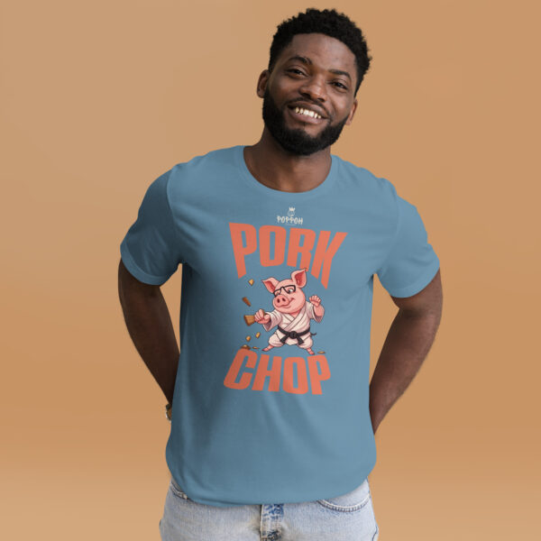 Funny Shirts for Men. "Pork Chop" Unisex t-shirt - Image 9