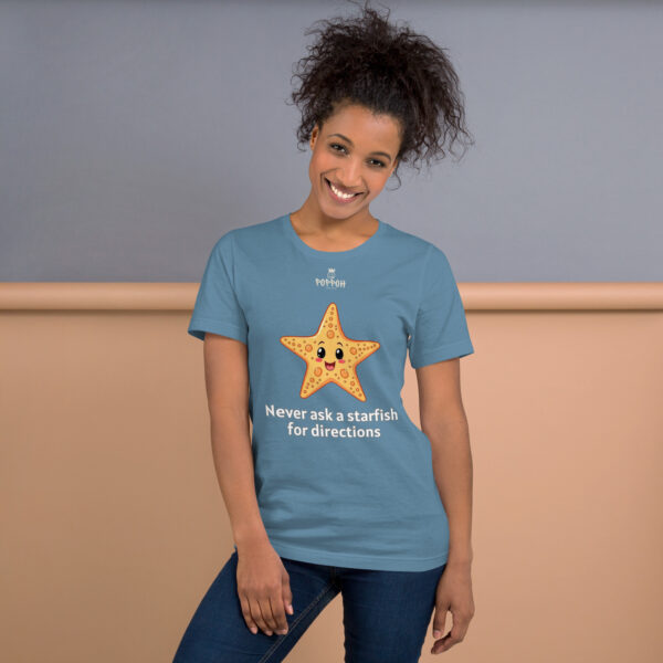 Funny shirts for women. "Star Fish" Unisex t-shirt - Image 9
