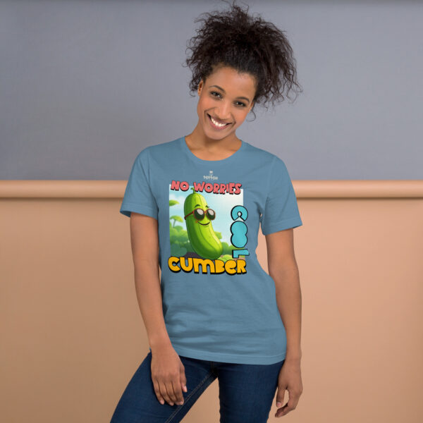 Funny Shirts for Women. "Coolcumber" Unisex t-shirt - Image 9