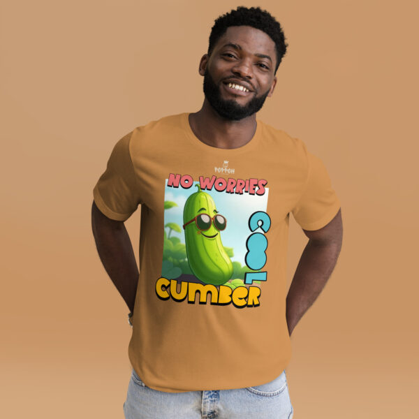 Funny Shirts for Men. "Coolcumber" Unisex t-shirt - Image 10