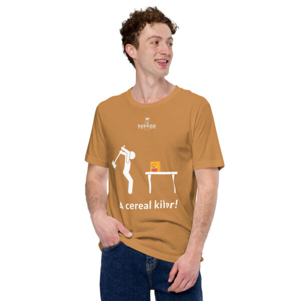 Funny shirts for men. "Cereal Killer" Unisex t-shirt - Image 10