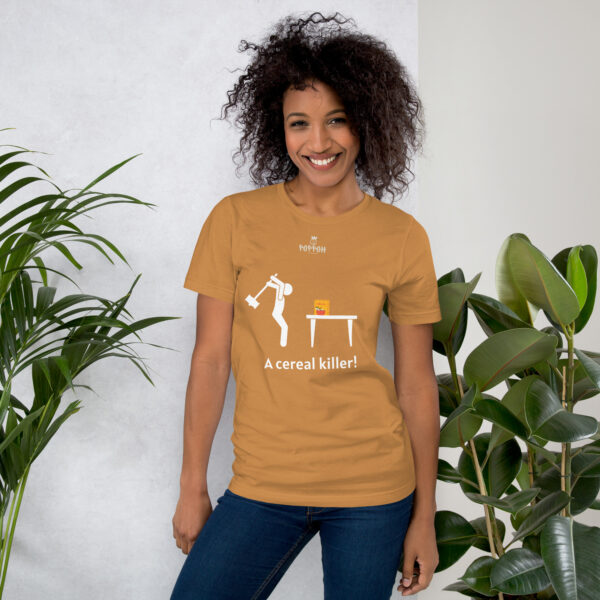 funny shirts for women. "Cereal Killer" Unisex t-shirt - Image 10