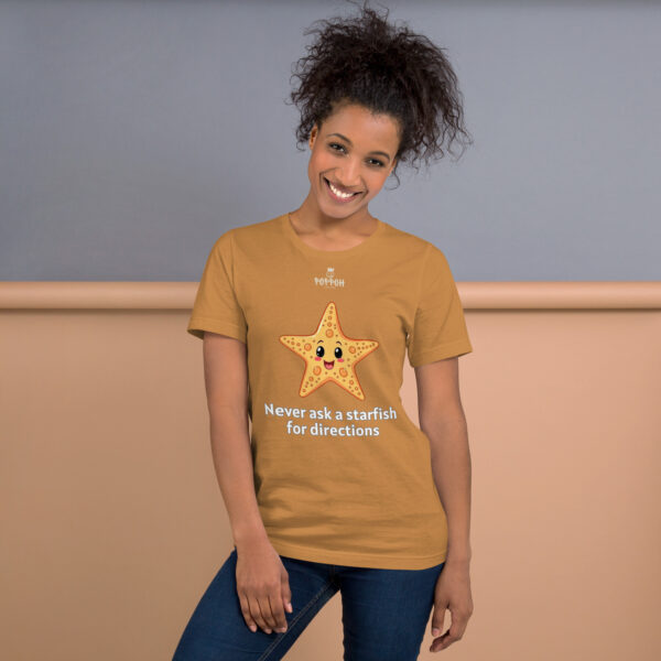 Funny shirts for women. "Star Fish" Unisex t-shirt - Image 10