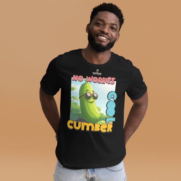 Funny Shirts for Men. "Coolcumber" Unisex t-shirt - Image 2