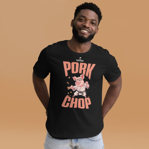 Funny Shirts for Men. "Pork Chop" Unisex t-shirt - Image 2