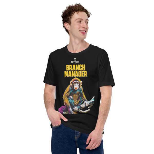 Funny shirts for men. "Branch Manager" Funny Shirts for People Who Get It! - Image 2