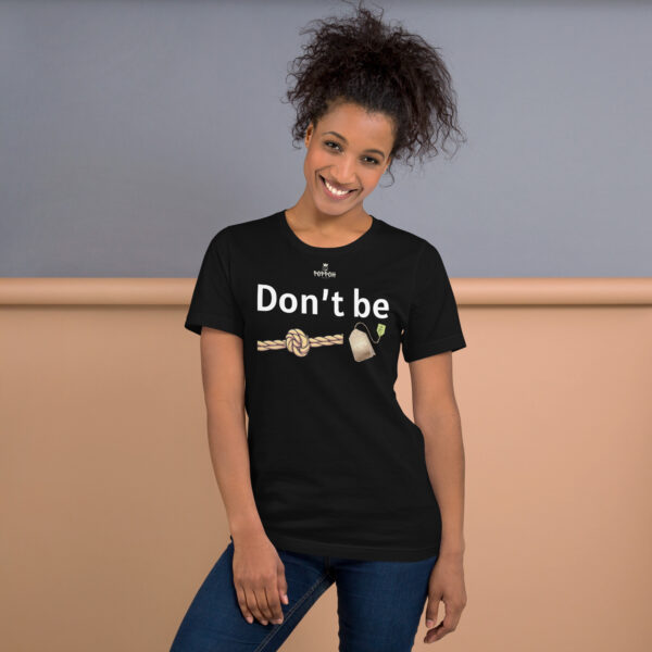 Funny shirts for women. "Knotty" Unisex t-shirt - Image 2