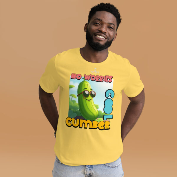 Funny Shirts for Men. "Coolcumber" Unisex t-shirt - Image 12