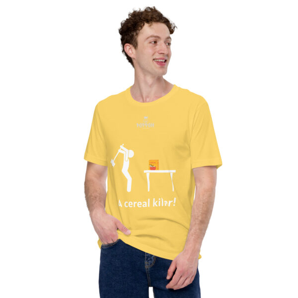 Funny shirts for men. "Cereal Killer" Unisex t-shirt - Image 12