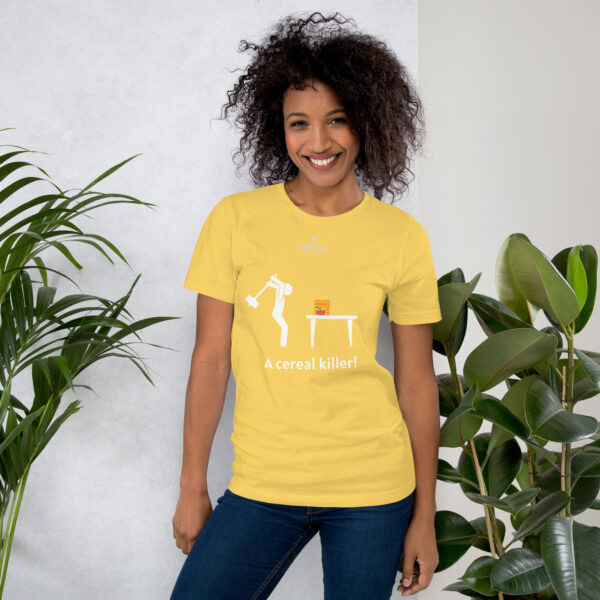funny shirts for women. "Cereal Killer" Unisex t-shirt - Image 12
