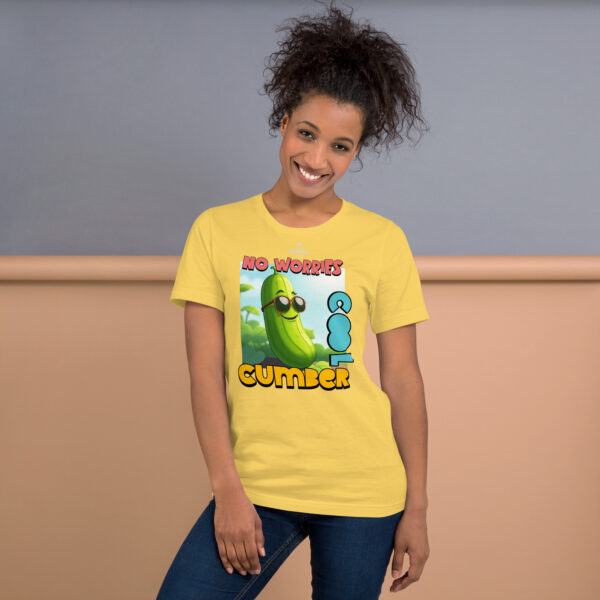 Funny Shirts for Women. "Coolcumber" Unisex t-shirt - Image 12