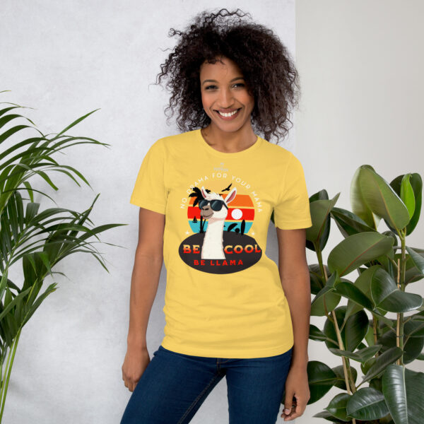 Happy Mothers Day. Funny Shirts for Women. "No Drama Llama" Unisex t-shirt - Image 12