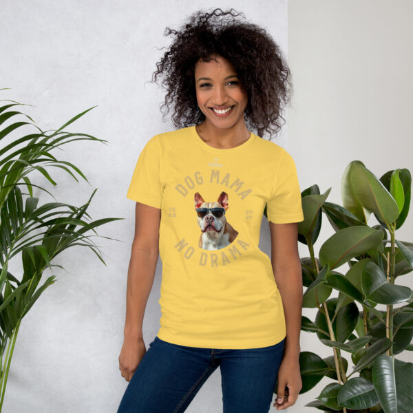 Funny Shirts for Women. "Dog Mama No Drama" Unisex t-shirt - Image 12