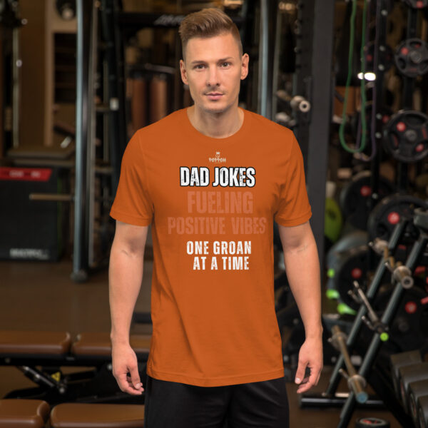 Dad Shirt. "Dad Jokes Good Vibes" - Image 7