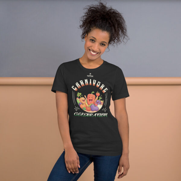 Carnivore Shirt. "Carnivore Celebration" Unisex t-shirt - Image 3