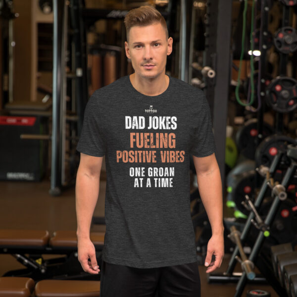 Dad Shirt. "Dad Jokes Good Vibes" - Image 4