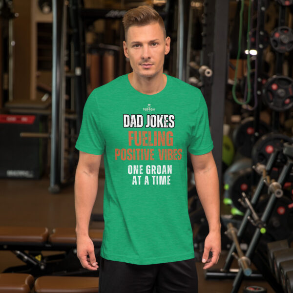 Dad Shirt. "Dad Jokes Good Vibes" - Image 8