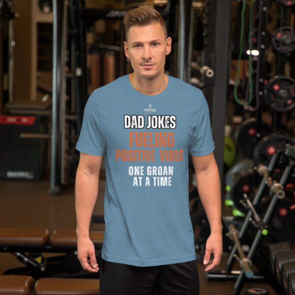 Dad Shirt. "Dad Jokes Good Vibes" - Image 9