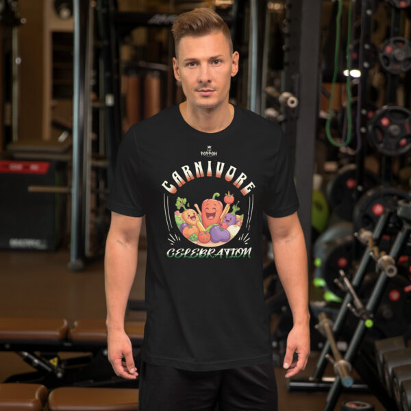 Carnivore Shirt. "Carnivore Celebration" Unisex t-shirt - Image 2