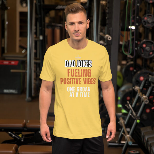 Dad Shirt. "Dad Jokes Good Vibes" - Image 12